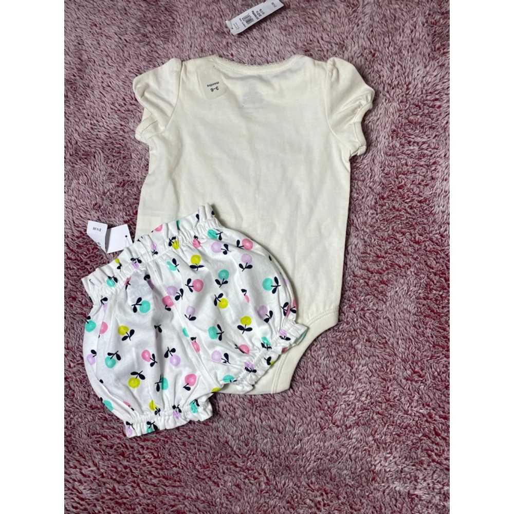 Baby GAP Matching Set 3-6 Months “adore my dad” Bodysuit & Shorts